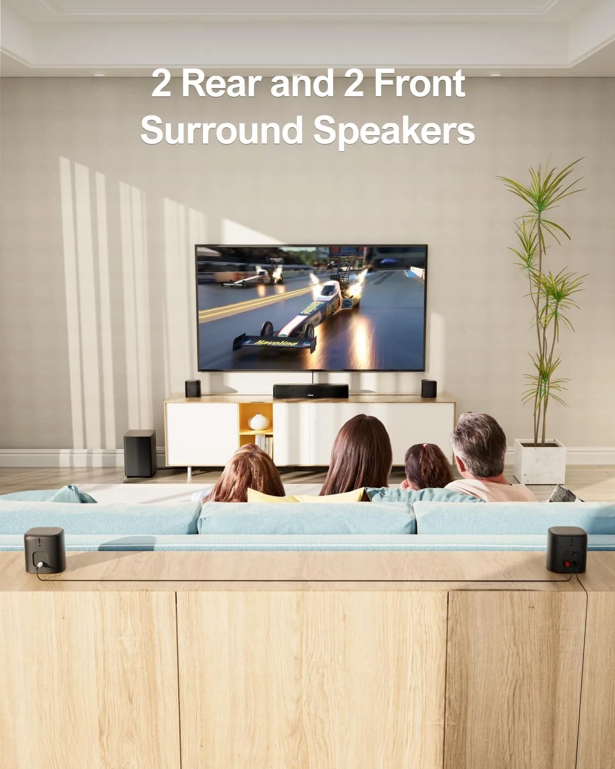 1772561590 923 ULTIMEA 71ch Sound Bar with Subwoofer Virtual Surround Sound System