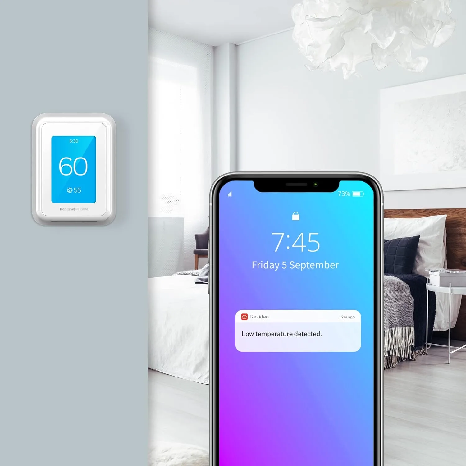 1772634437 101 Honeywell Home T9 WIFI Smart Thermostat Smart Room Sensor Ready