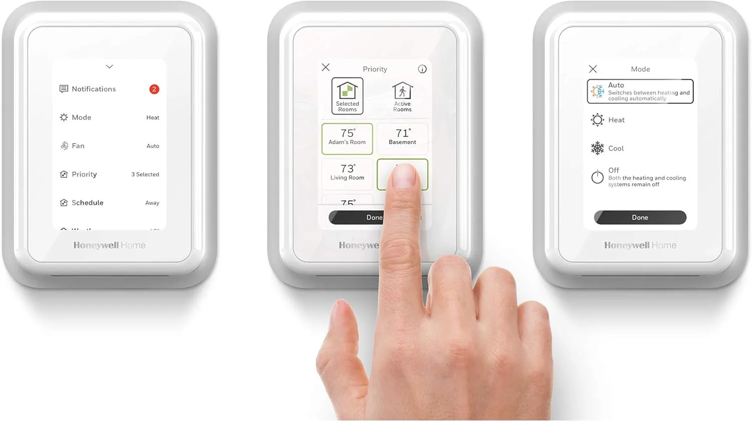 1772634437 239 Honeywell Home T9 WIFI Smart Thermostat Smart Room Sensor Ready