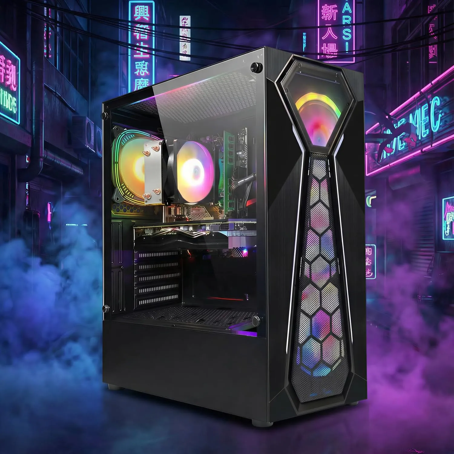 1772682457 515 STGAubron Gaming PC Computer Desktop AMD Ryzen 5 5500 up