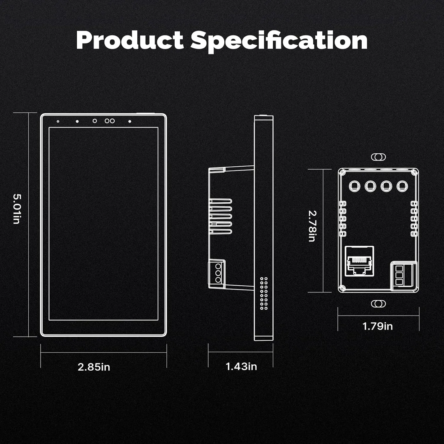 1772691169 694 MOES Smart Home Touchscreen Control1 Switch Panel In wall Smart Panel with