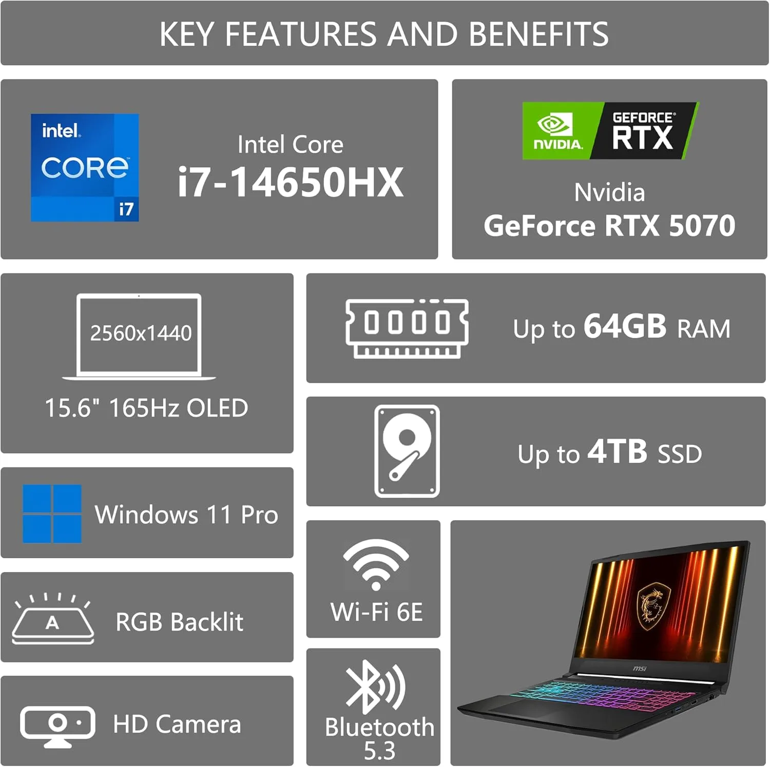 1772790942 284 msi Katana 15 HX Gaming Laptop 156 QHD 165Hz