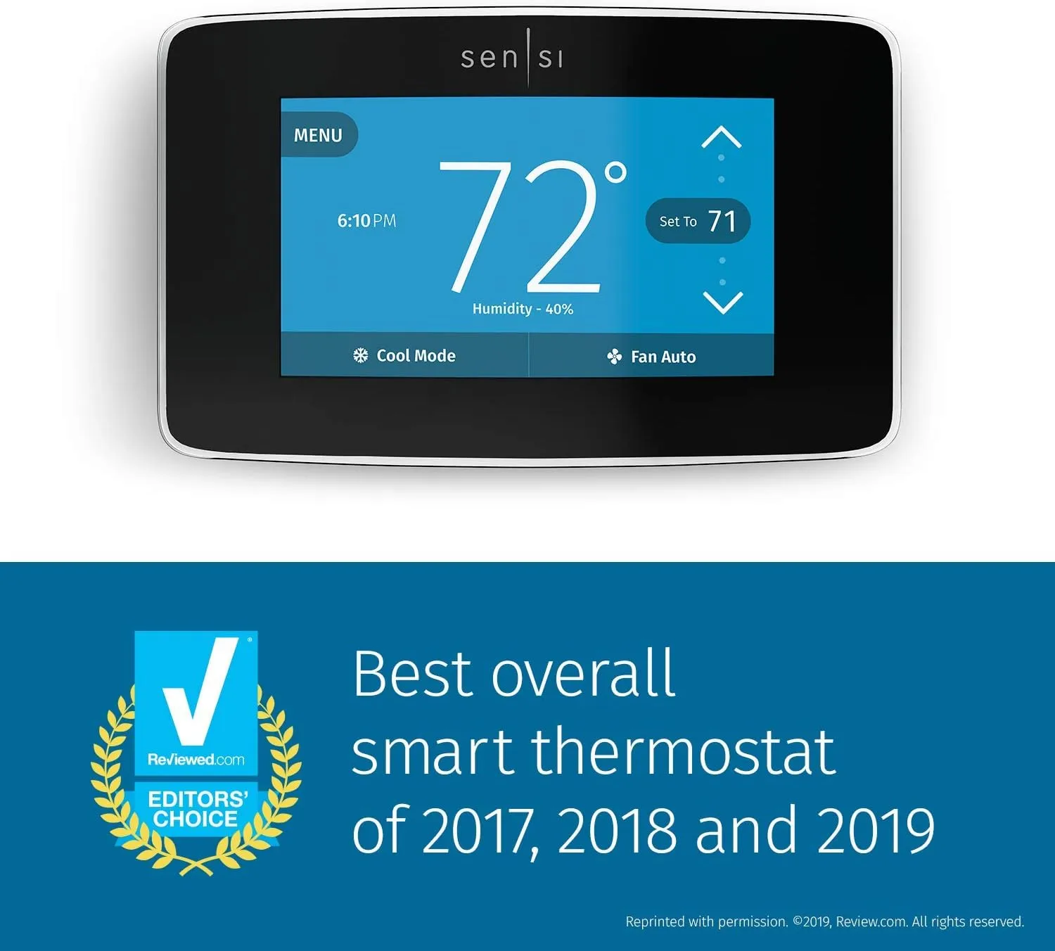 1772817331 525 Emerson Sensi Touch Wi Fi Smart Thermostat with Touchscreen Color Display