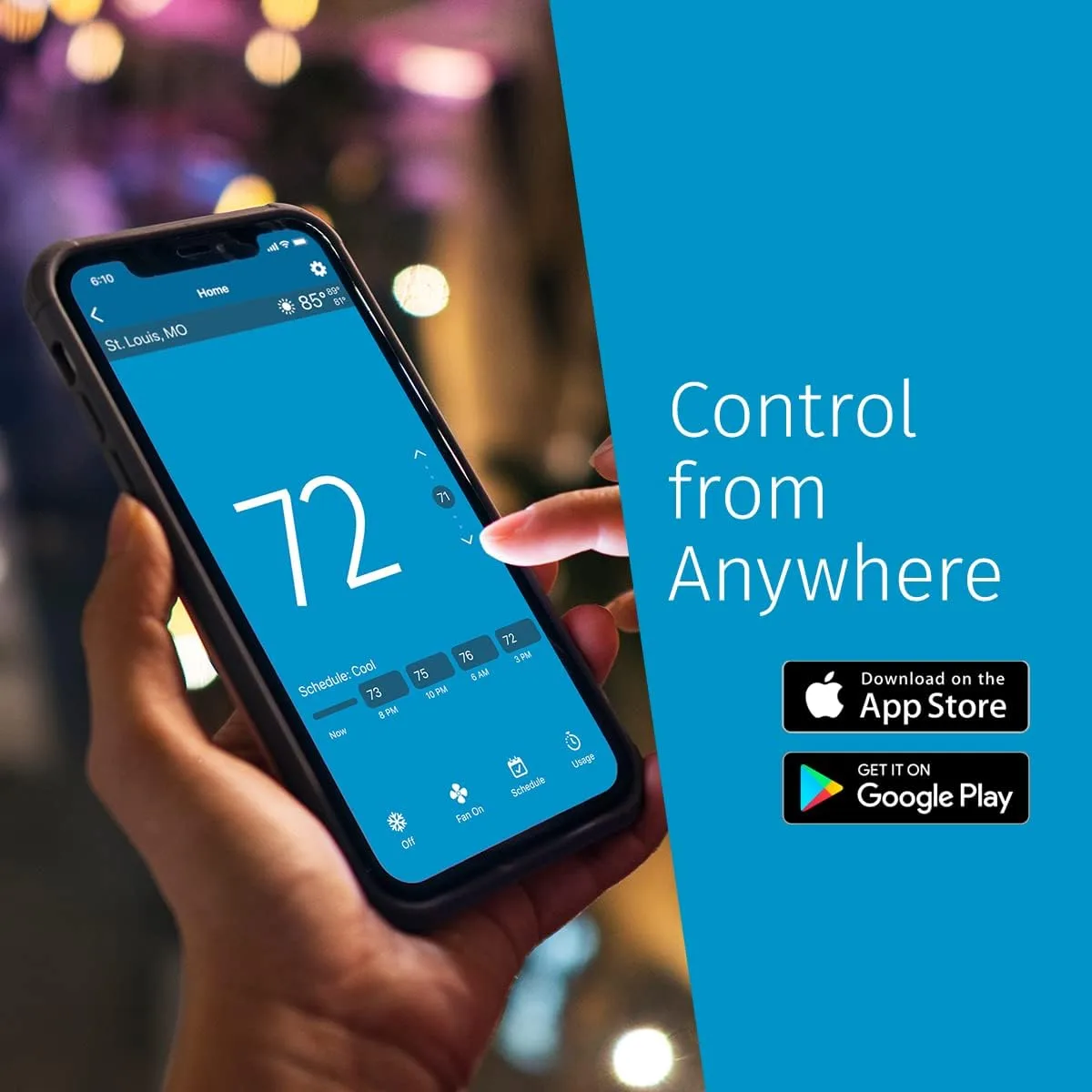 1772817331 935 Emerson Sensi Touch Wi Fi Smart Thermostat with Touchscreen Color Display