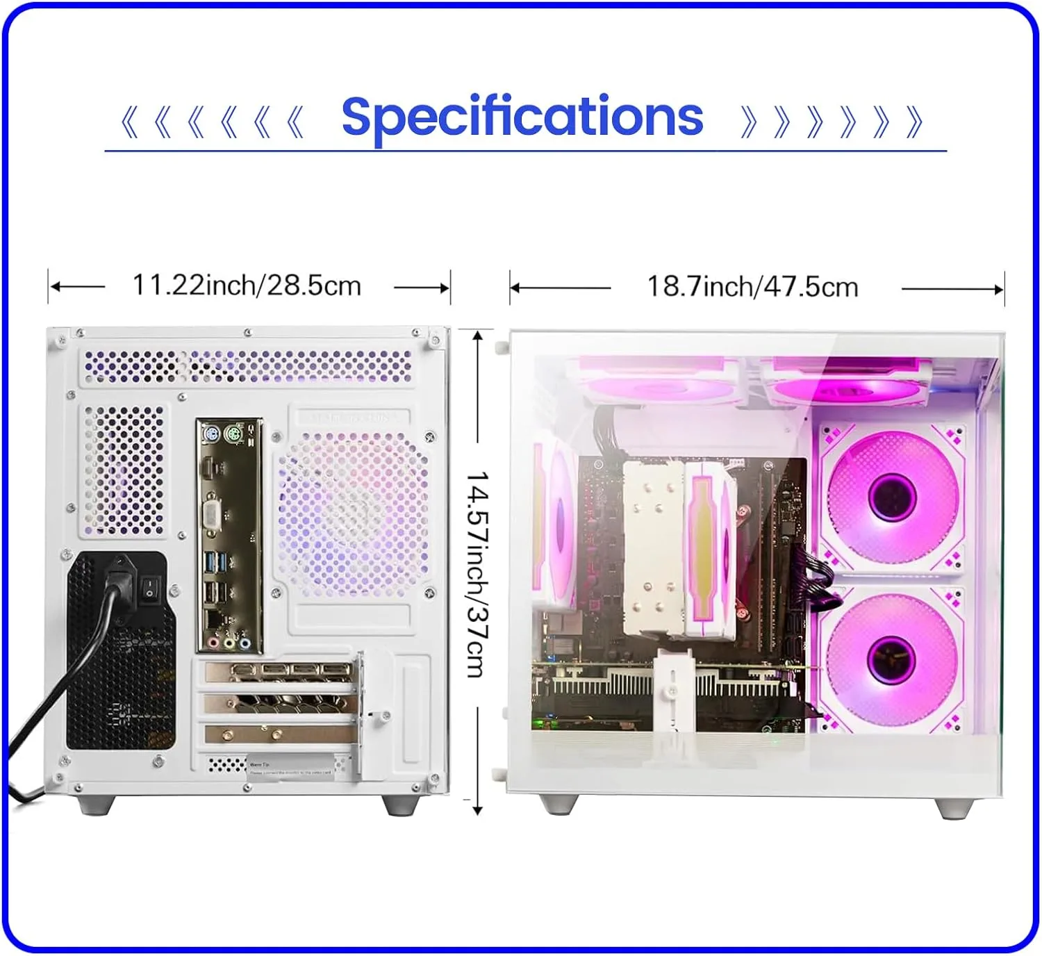 1772826585 141 Gaming PC Desktop Computer Ryzen 5 55006Core 12Threads Up