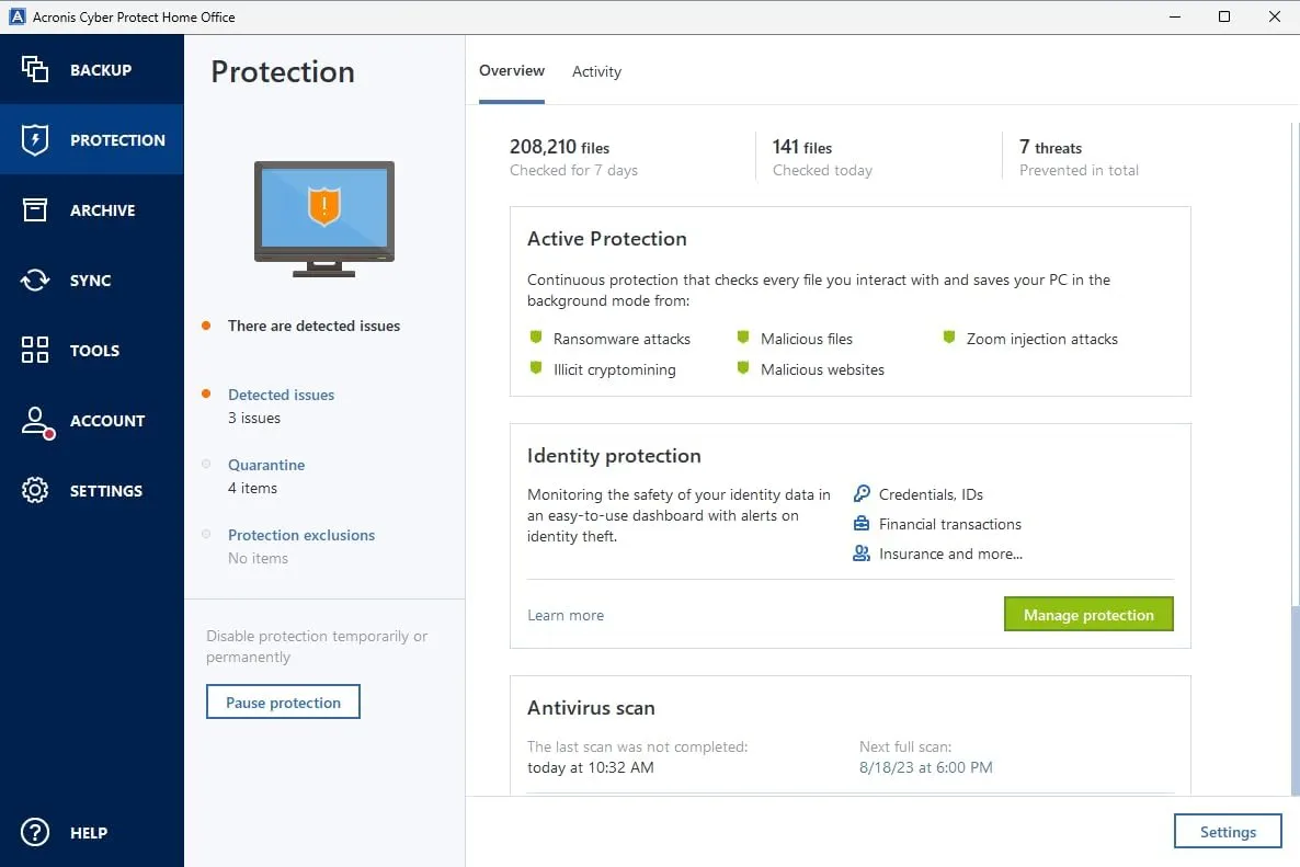 1772830824 775 Acronis Cyber Protect Home Office 2023 Essentials 5