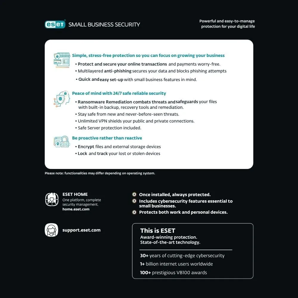 1772867116 823 ESET Small Business Security 2025 Edition 5 Devices