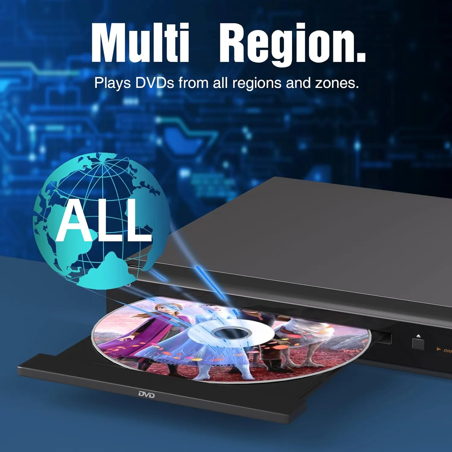 1772889489 606 MEGATEK Region Free HDMI DVD Player for TV Compact CDDVD Player