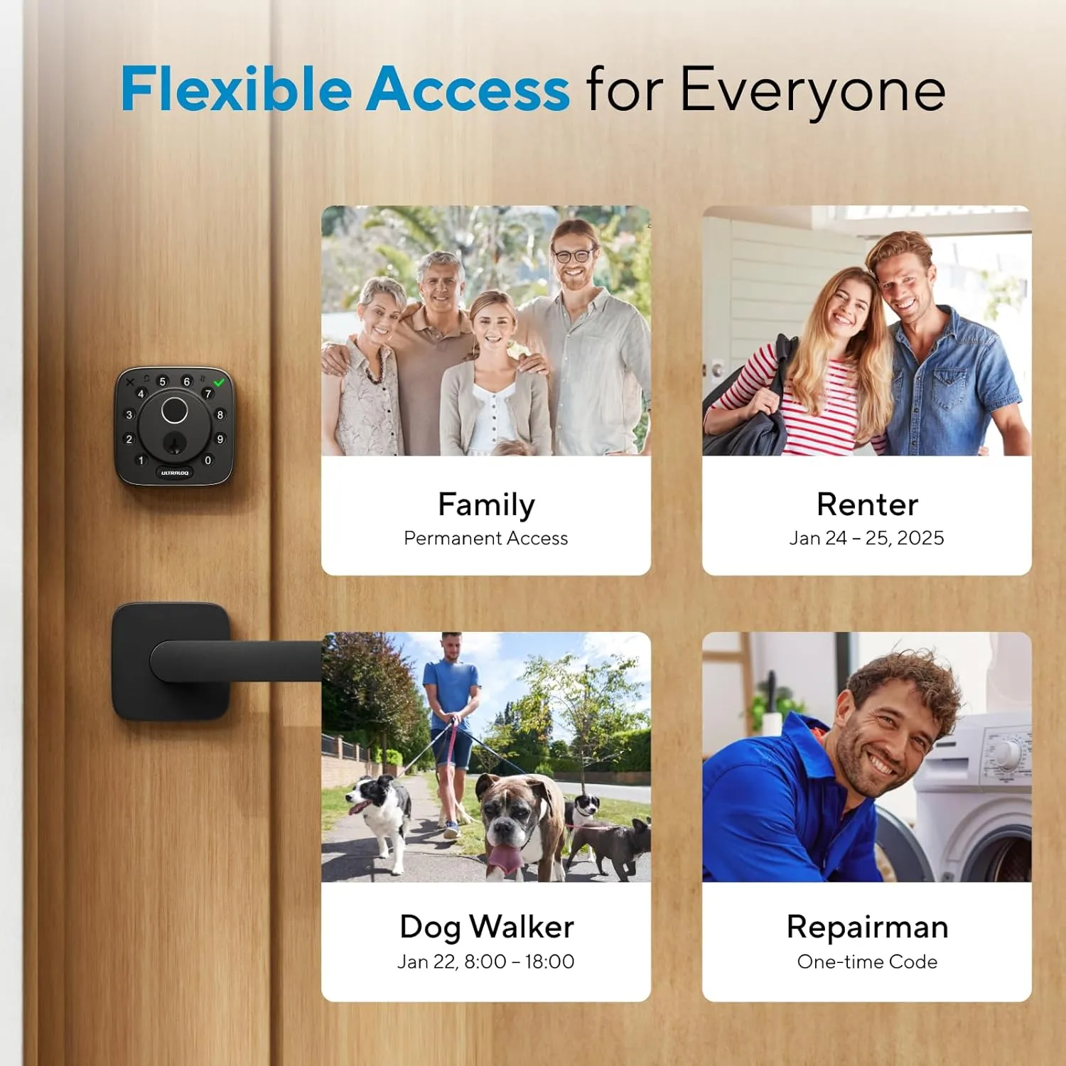 1772994406 855 ULTRALOQ Bolt Fingerprint Smart Lock with Door Sensor Built in WiFi