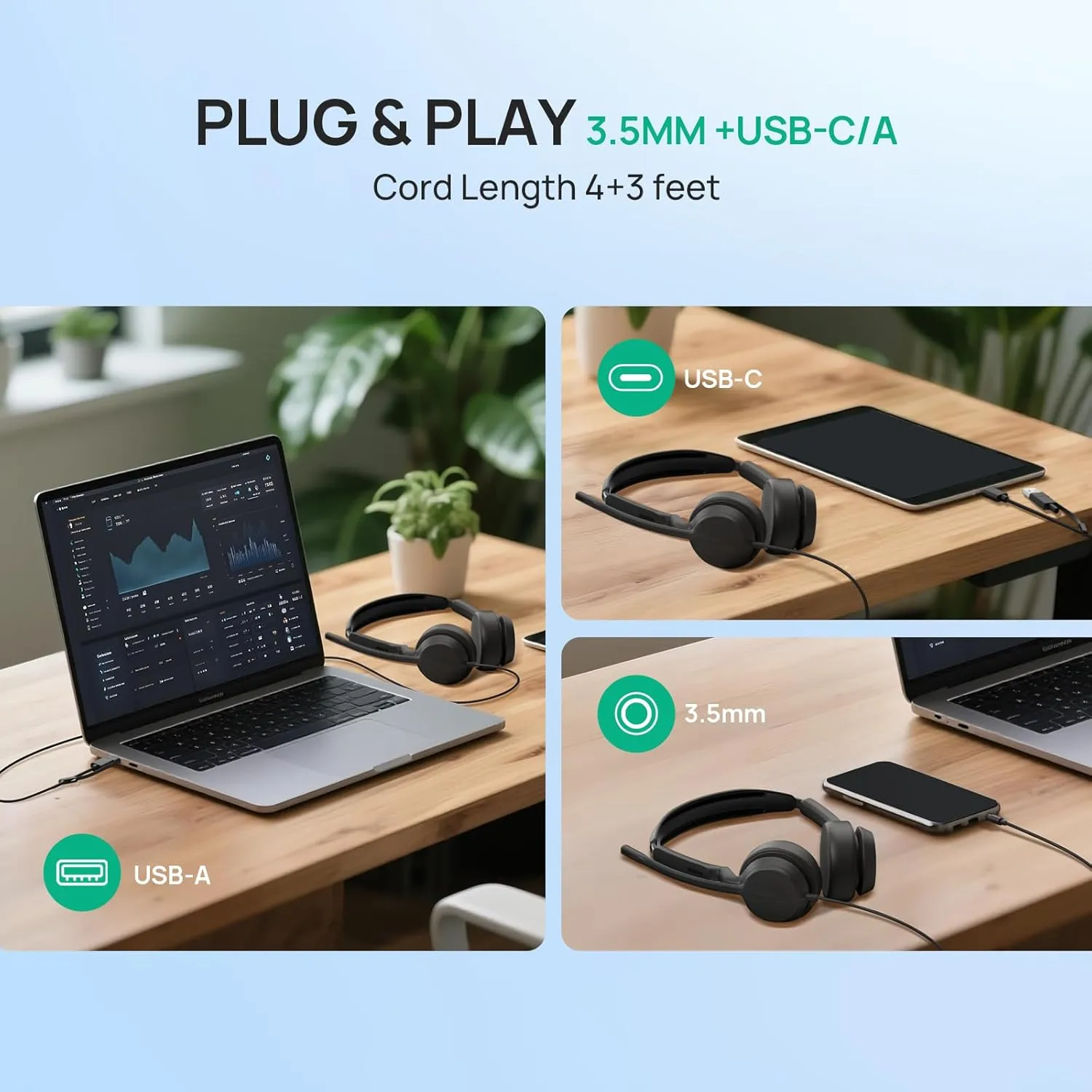 1773075993 477 Yealink UH42 SE Wired Headset with Mic USB AC 35MM