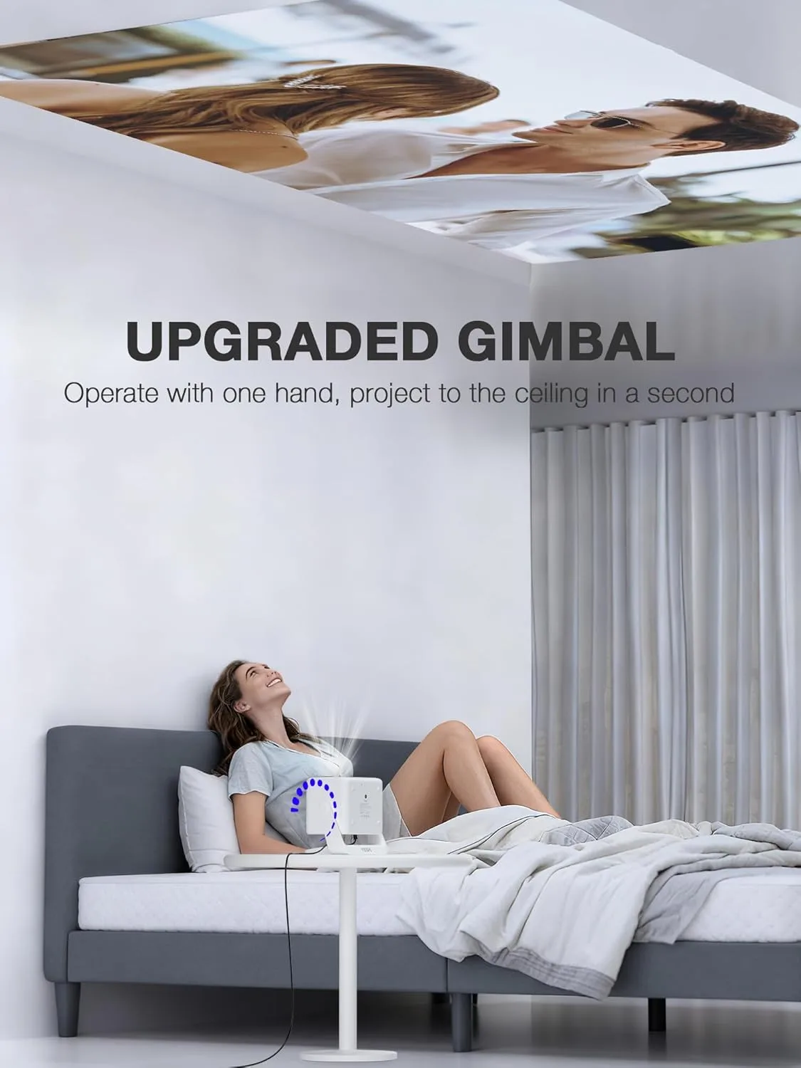 1773138052 15 4K Smart Projector with WiFi and Bluetooth Officially Licensed App