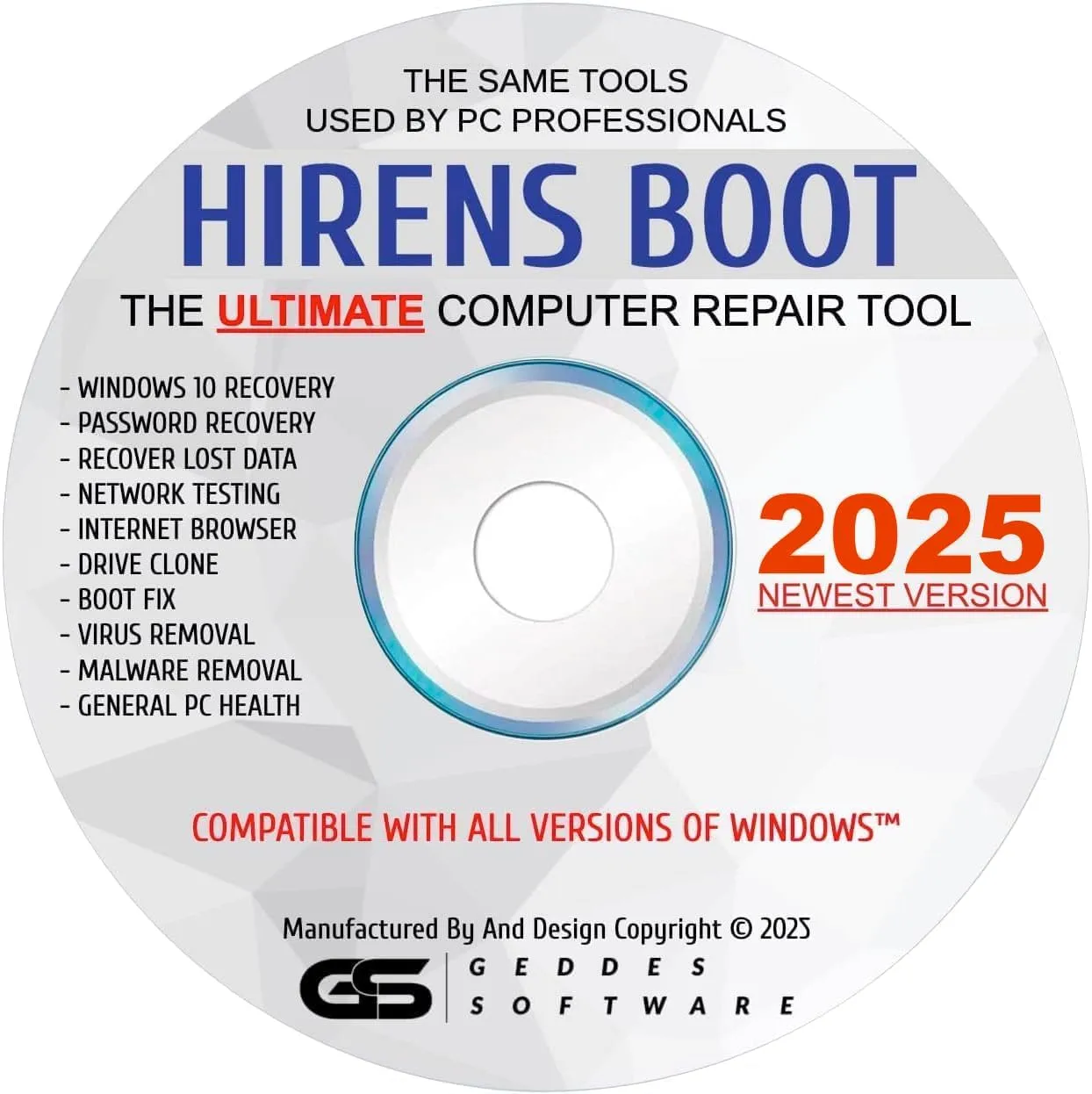 1773204622 919 Hirens Boot CD USB NEW 2024 Edition PE x64 bit