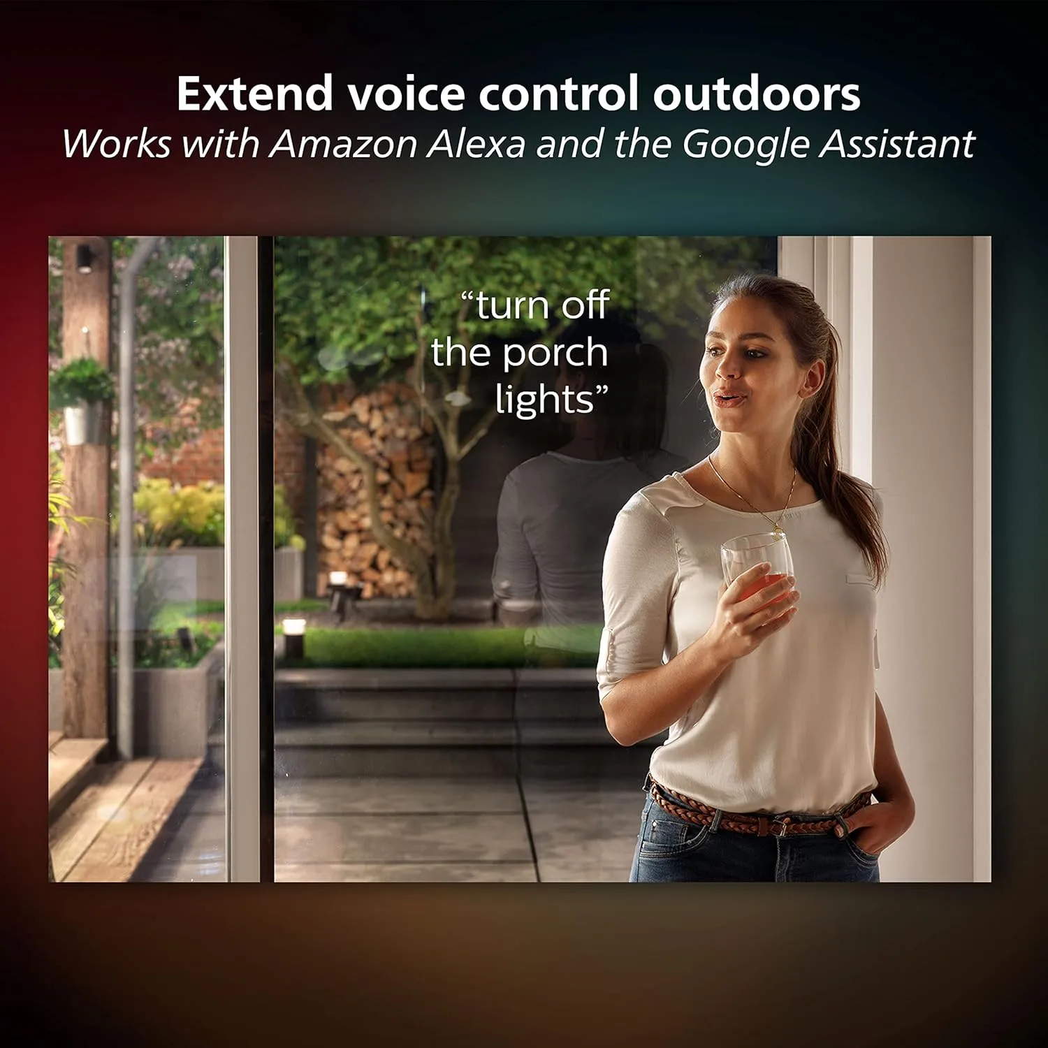 1773209002 682 Philips Hue Calla Outdoor Smart Pathway Light 1 Pack White