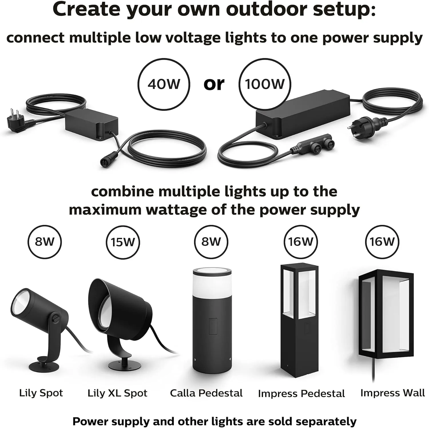 1773209002 694 Philips Hue Calla Outdoor Smart Pathway Light 1 Pack White