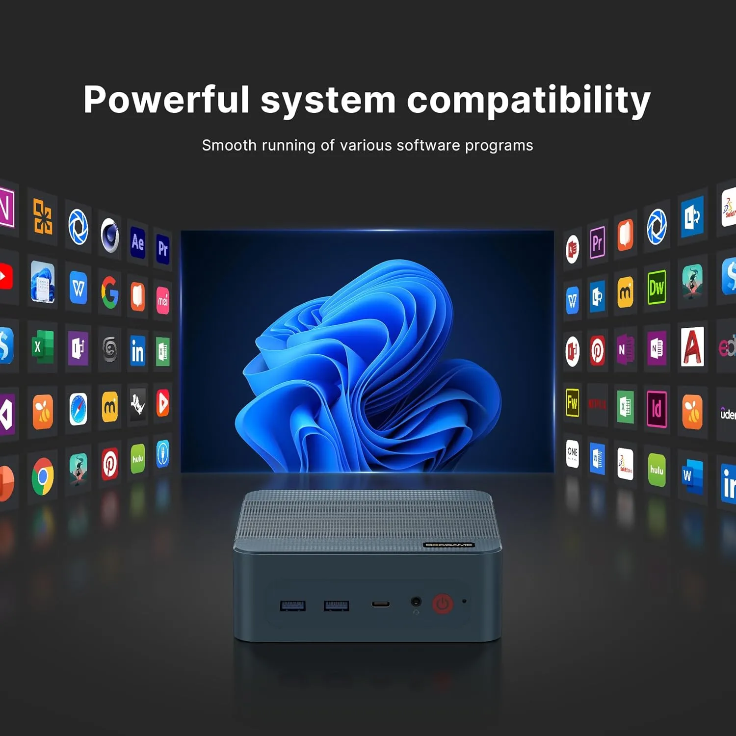 1773323103 657 BOSGAME P2 Plus Mini PC I7 12700H 32GB DDR4 RAM