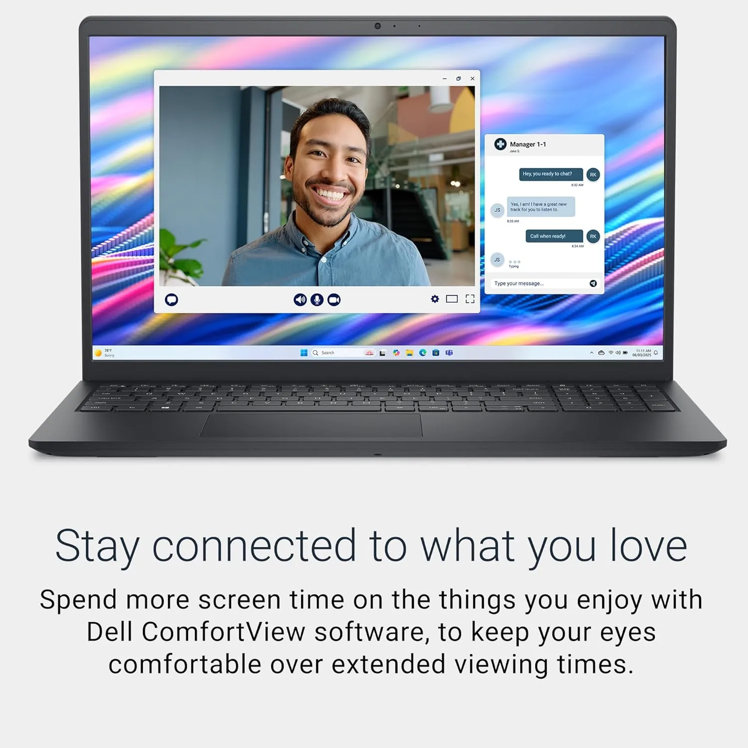 1773357736 580 Dell 15 Laptop DC15250 156 inch FHD 120Hz Display Intel Core 3