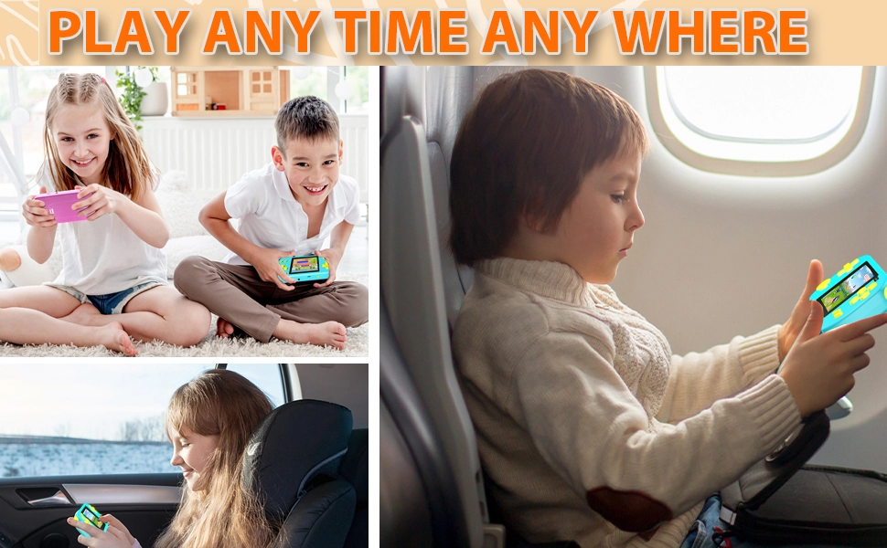 Handheld gaming system play any time any where