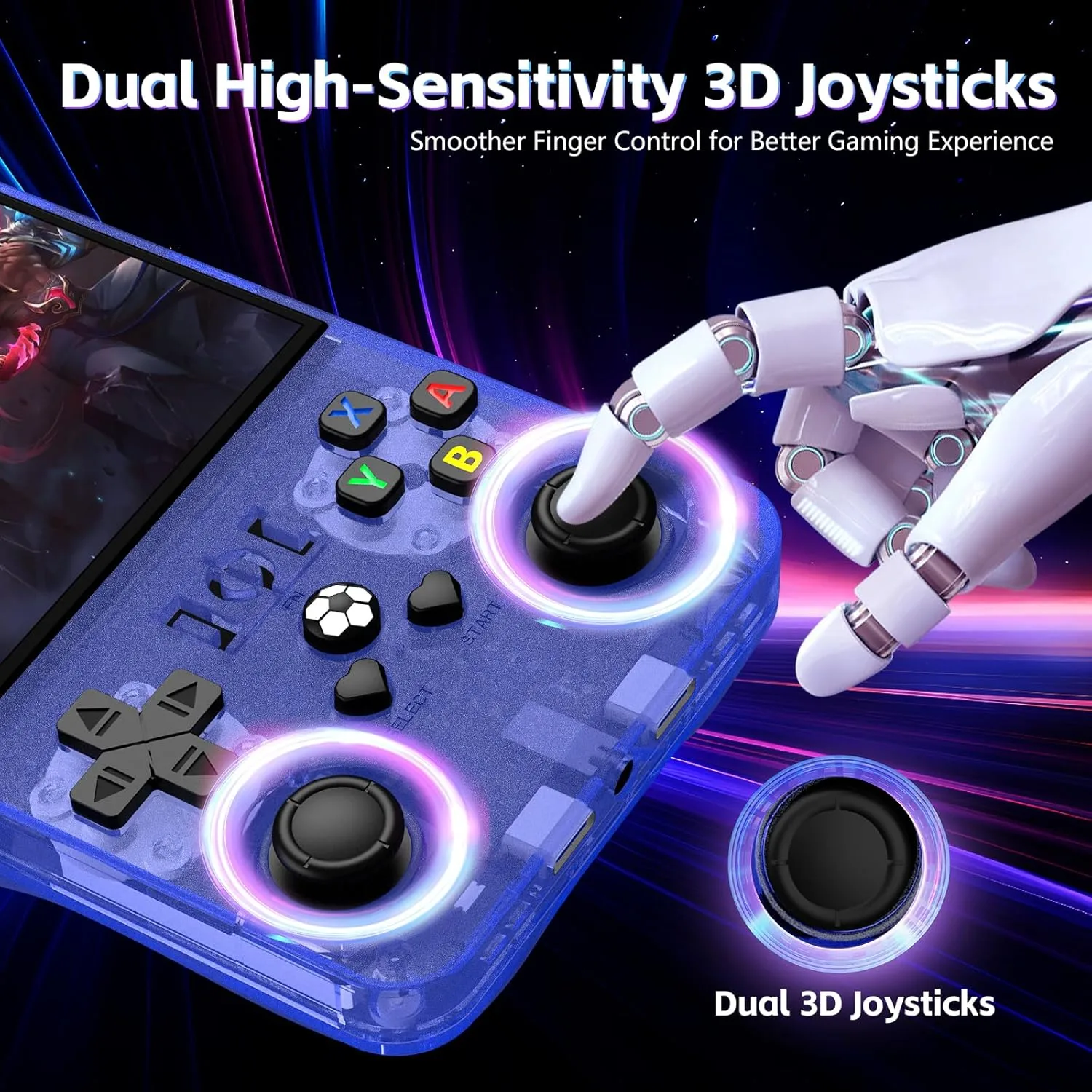 1773440893 155 R36MAX Retro Handheld Game Console Portable Retro Gaming Console 40