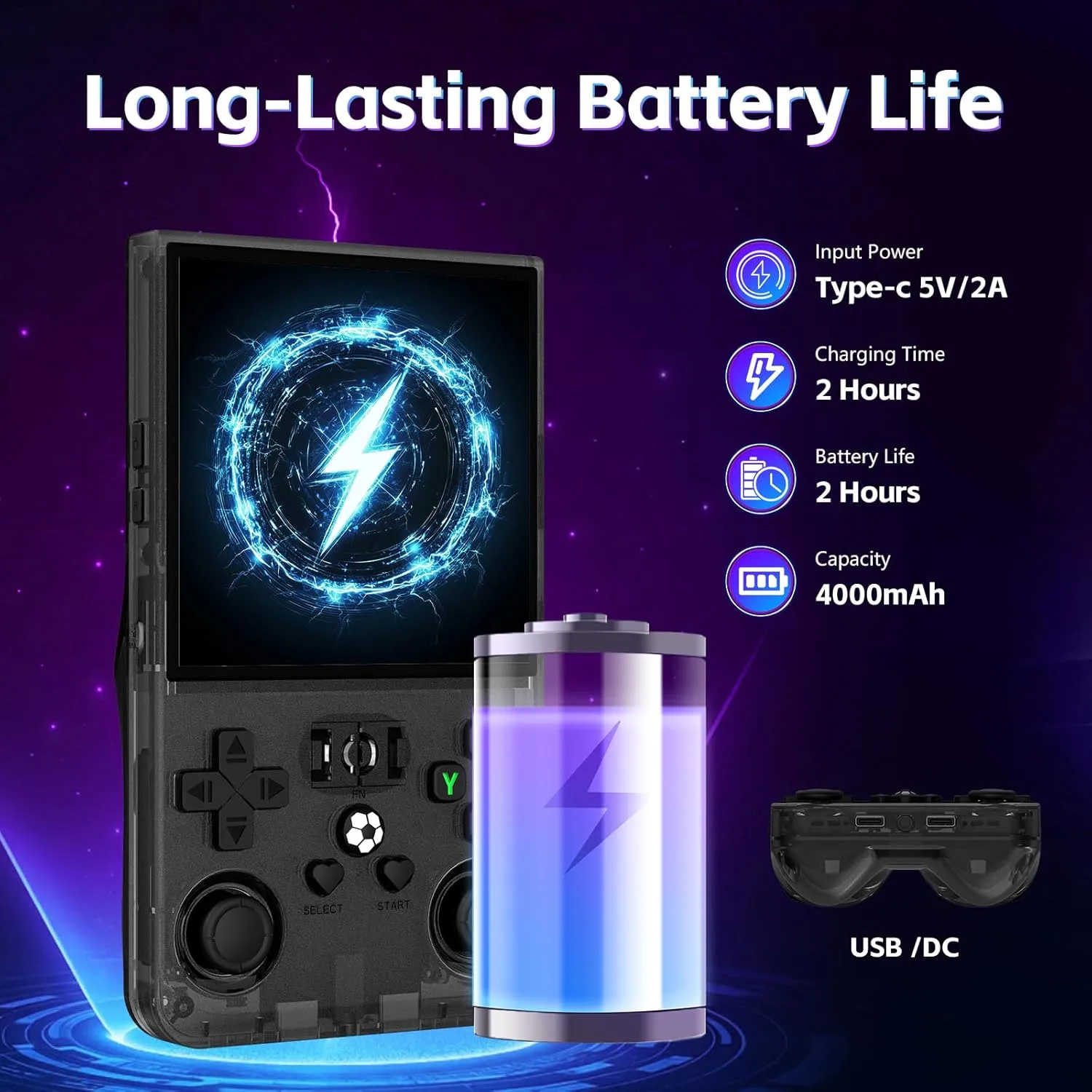 1773458095 750 R36MAX Retro Handheld Game Console Portable Retro Gaming Console 40