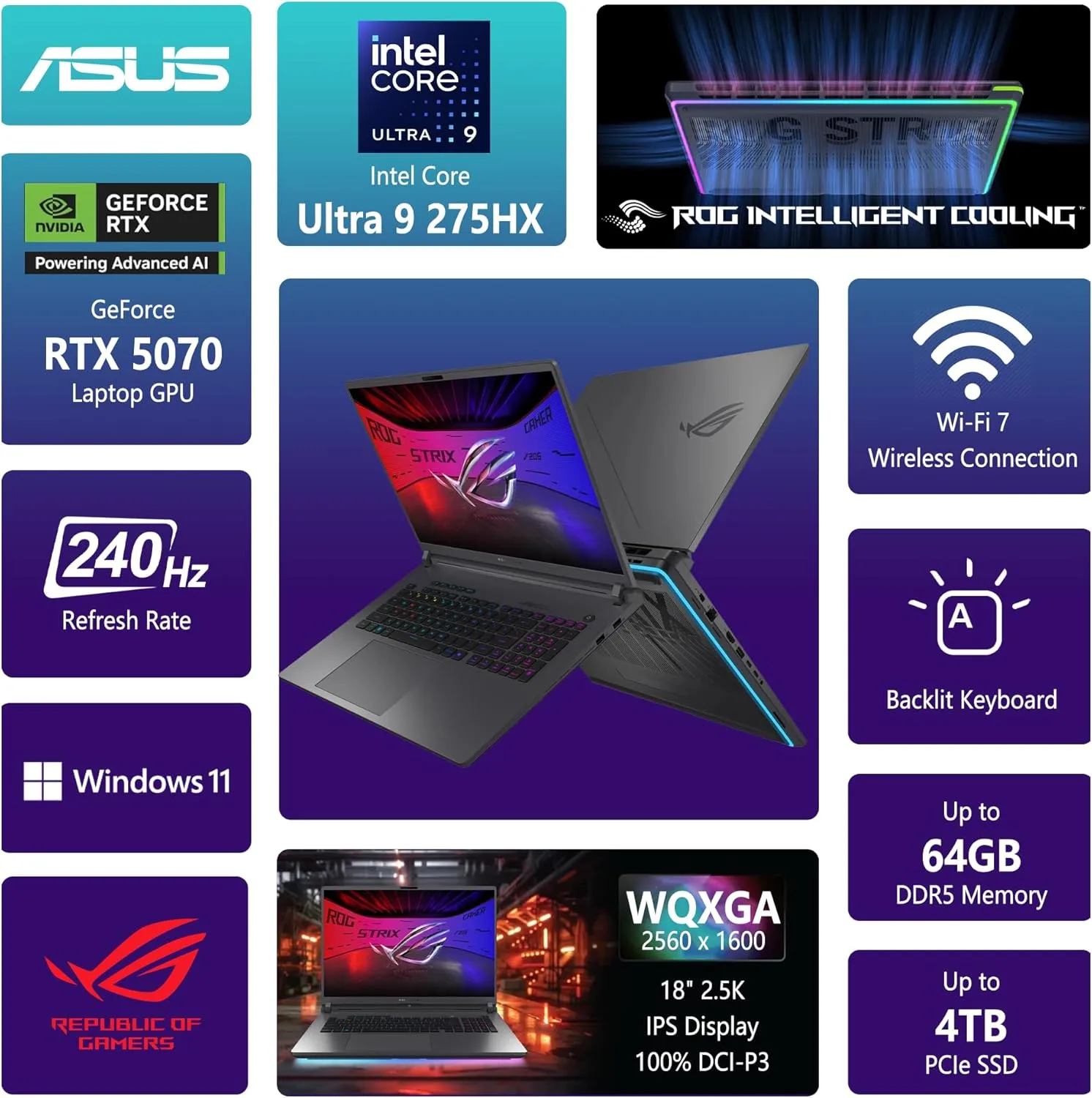1773479992 503 ASUS ROG Strix G18 G815 Gaming AI Laptop 18