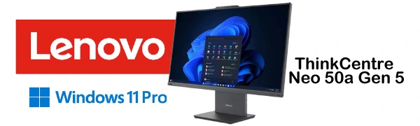 Lenovo THinkCentre Neo 50a Generation 2 with Windows 11 Pro (Wireless Keyboard and Mouse included)