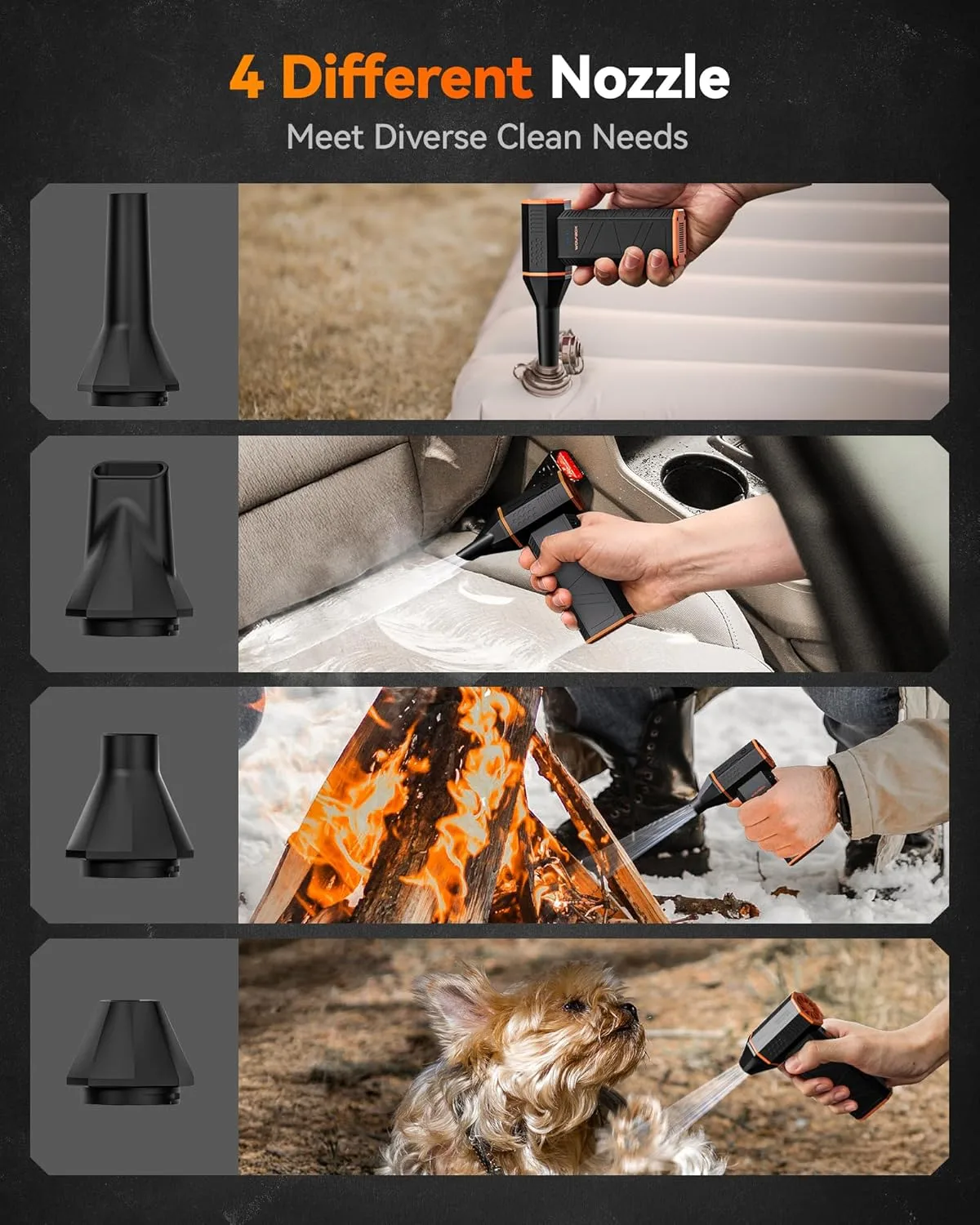 1773710449 933 WOLFBOX MF50 Compressed Air Duster 110000RPM Super Power Electric Air Duster