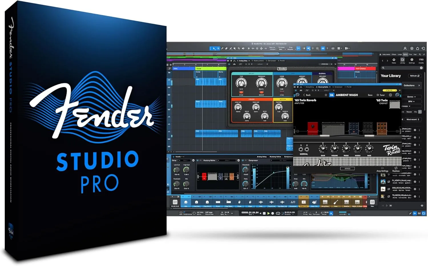 1773714810 225 Fender Studio Pro 8 %E2%80%94 Full Music Production Software Digital