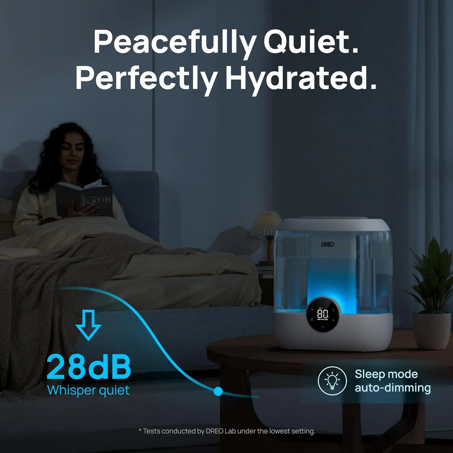 1773736935 858 DREO 6L Top Fill Humidifiers for Bedroom 60H Runtime 28