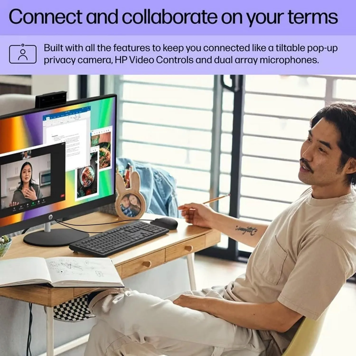 1773798535 263 HP 27 FHD Touchscreen Intel Ultra 7 AI All in One Desktop