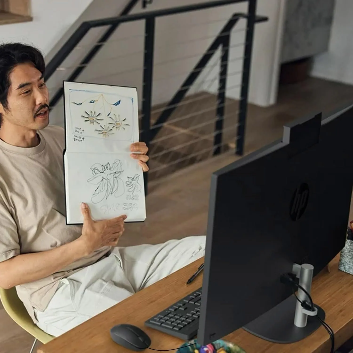 1773798535 276 HP 27 FHD Touchscreen Intel Ultra 7 AI All in One Desktop