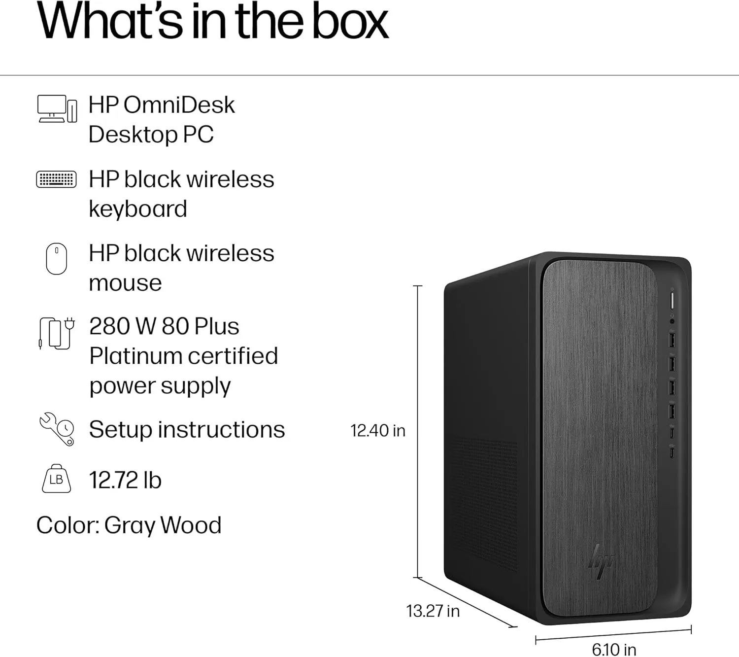 1773868837 773 HP OmniDesk Desktop Computer PC AMD Ryzen 7 8700G 32GB