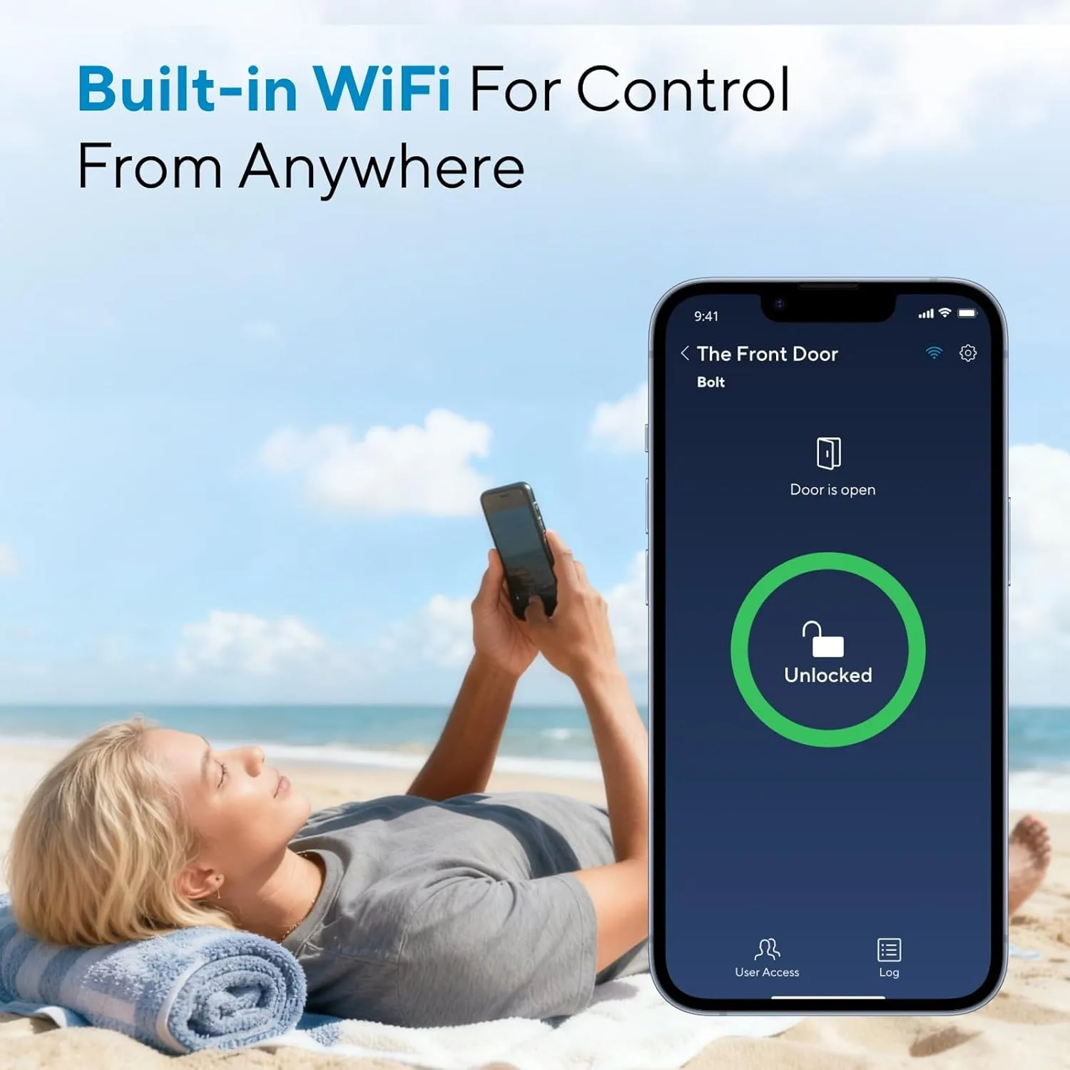 1773926171 61 ULTRALOQ Bolt Fingerprint WiFi Smart Lock Works with Apple Home
