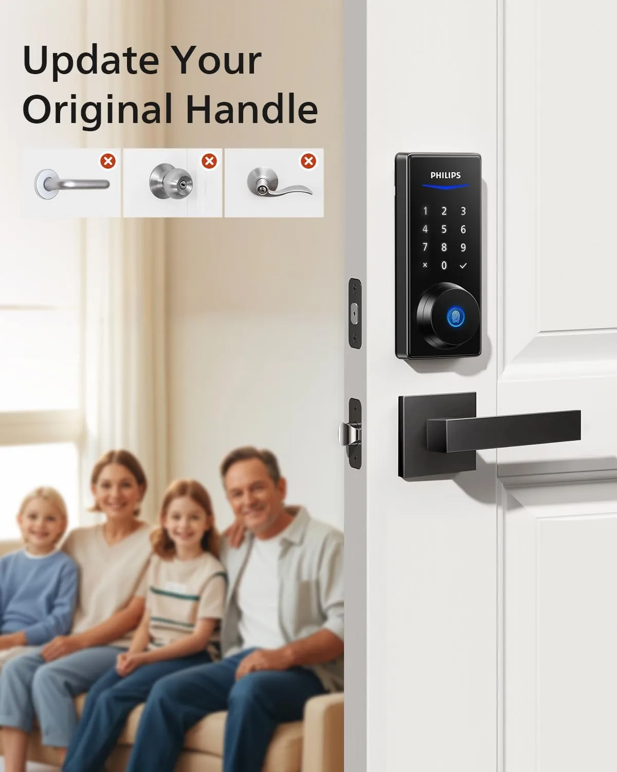 1773939294 14 Philips Smart Lock with Handles Keyless Entry Door Lock Set