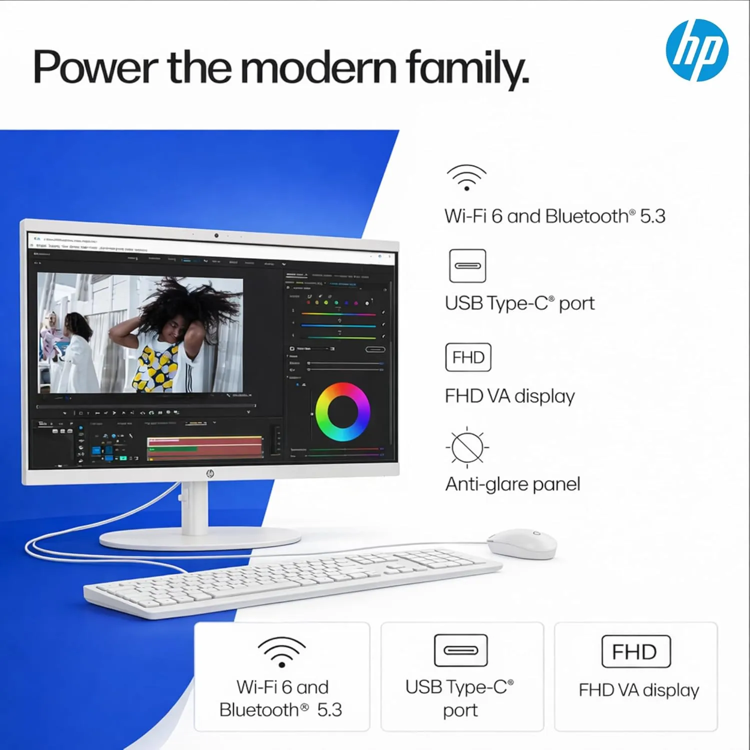1773961373 131 HP 22 FHD All in One Desktop Computer %E2%80%A2 8GB DDR5 RAM