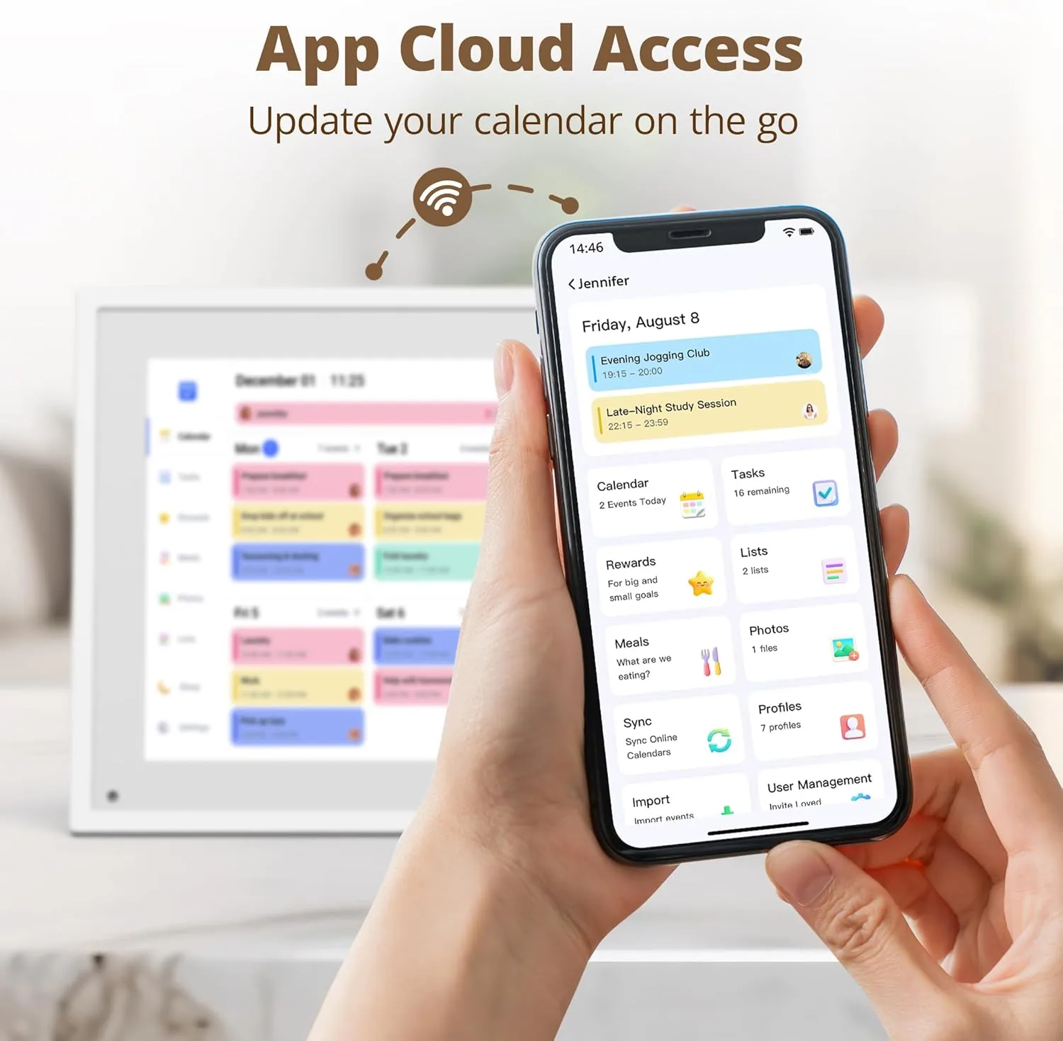 1773965625 332 Dragon Touch 101 inch Digital Calendar Chore Chart %E2%80%93 Interactive
