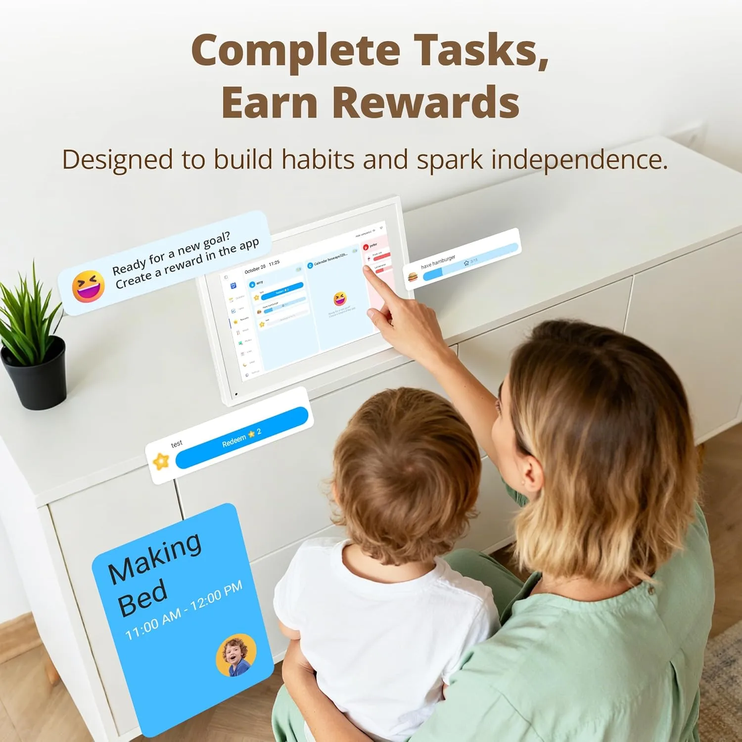 1773965625 549 Dragon Touch 101 inch Digital Calendar Chore Chart %E2%80%93 Interactive