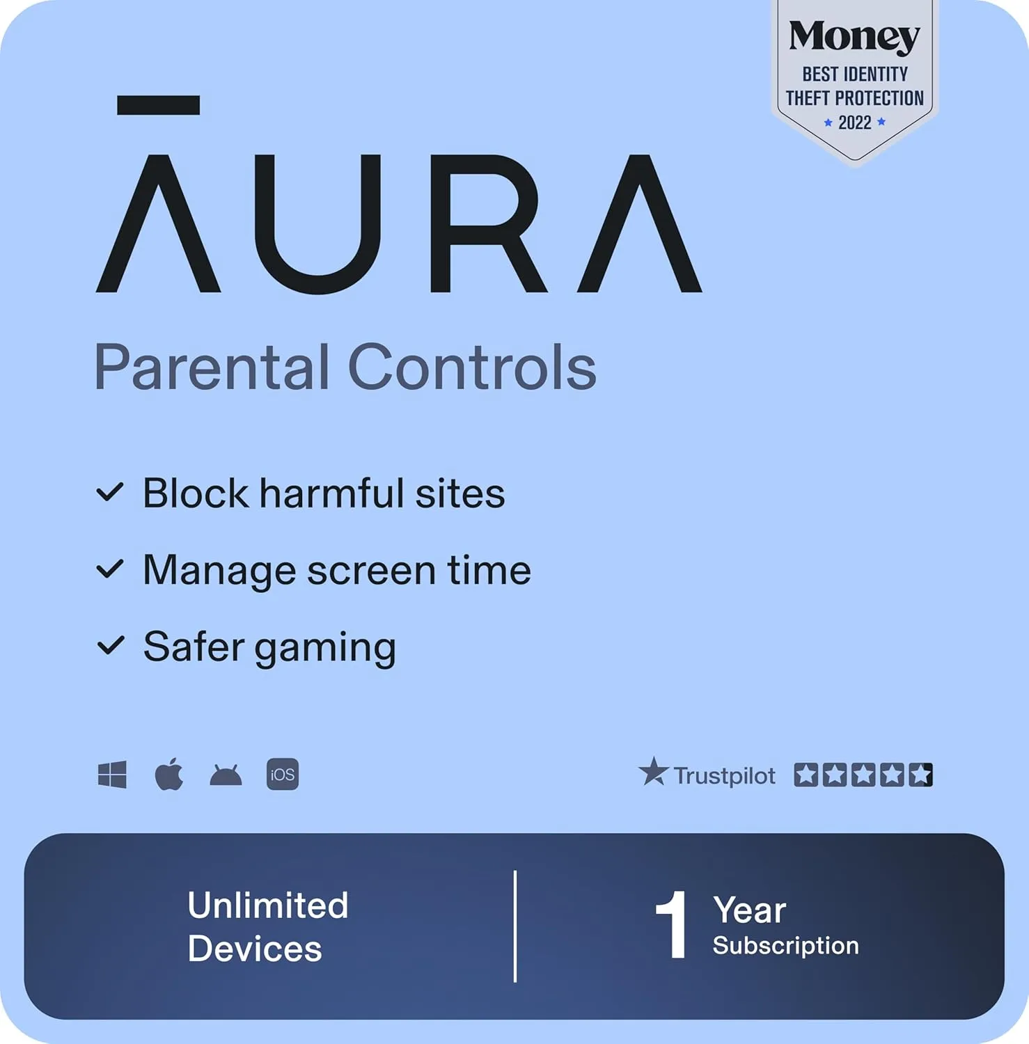 Aura Premium Online Safety Parental Controls by Circle Antivirus