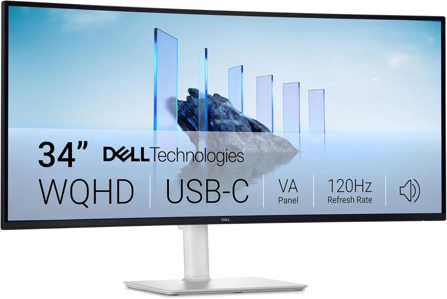 Dell 34 Plus USB C Curved Monitor S3425DW 34 inch