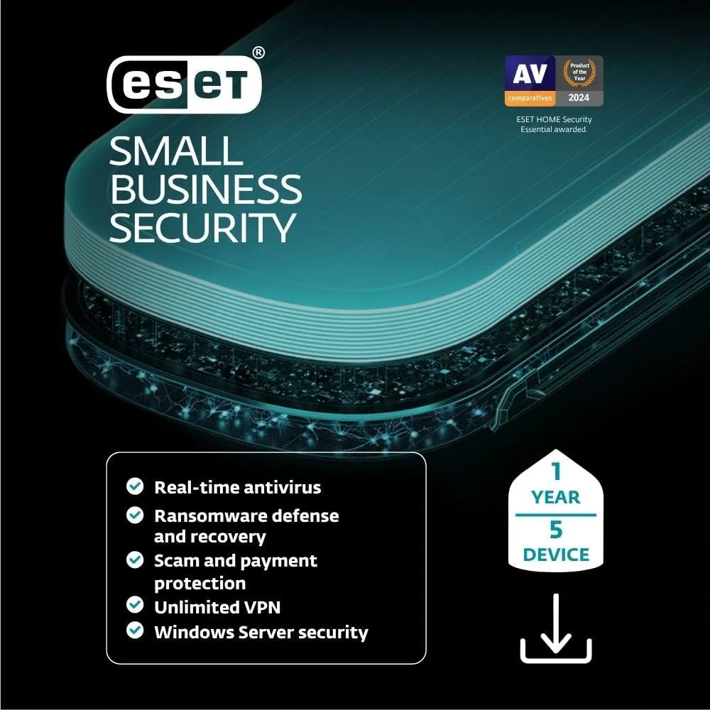 ESET Small Business Security 2025 Edition 5 Devices