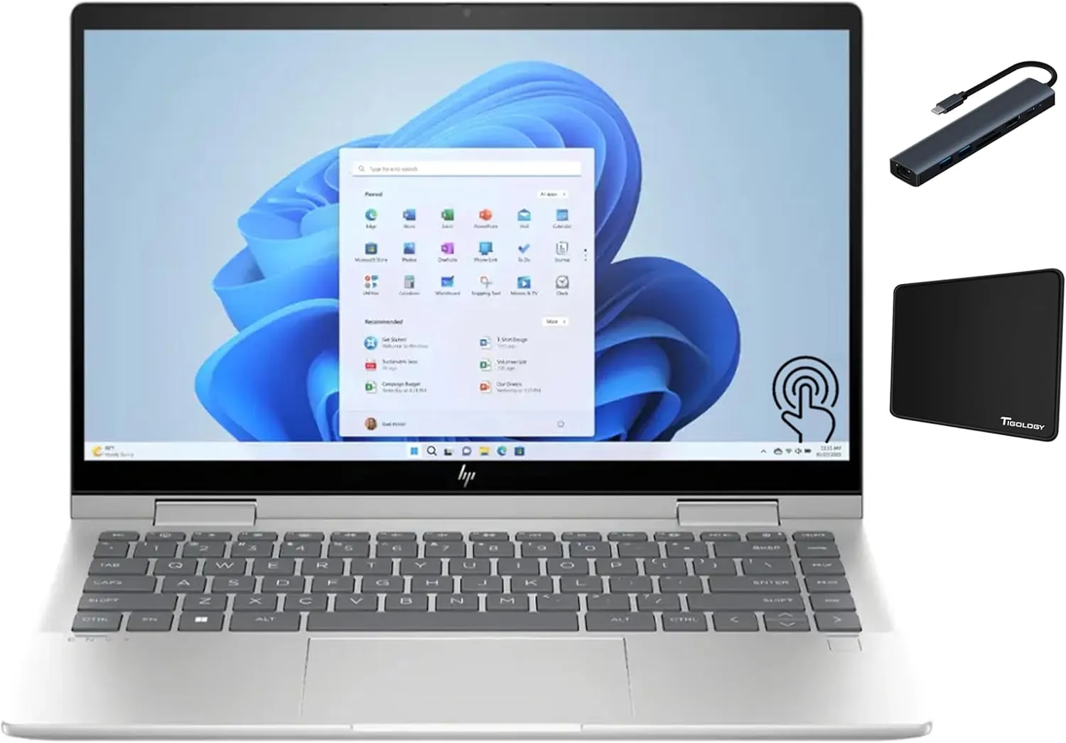 HP Envy x360 2 in 1 14 FHD IPS Touch Laptop Intel