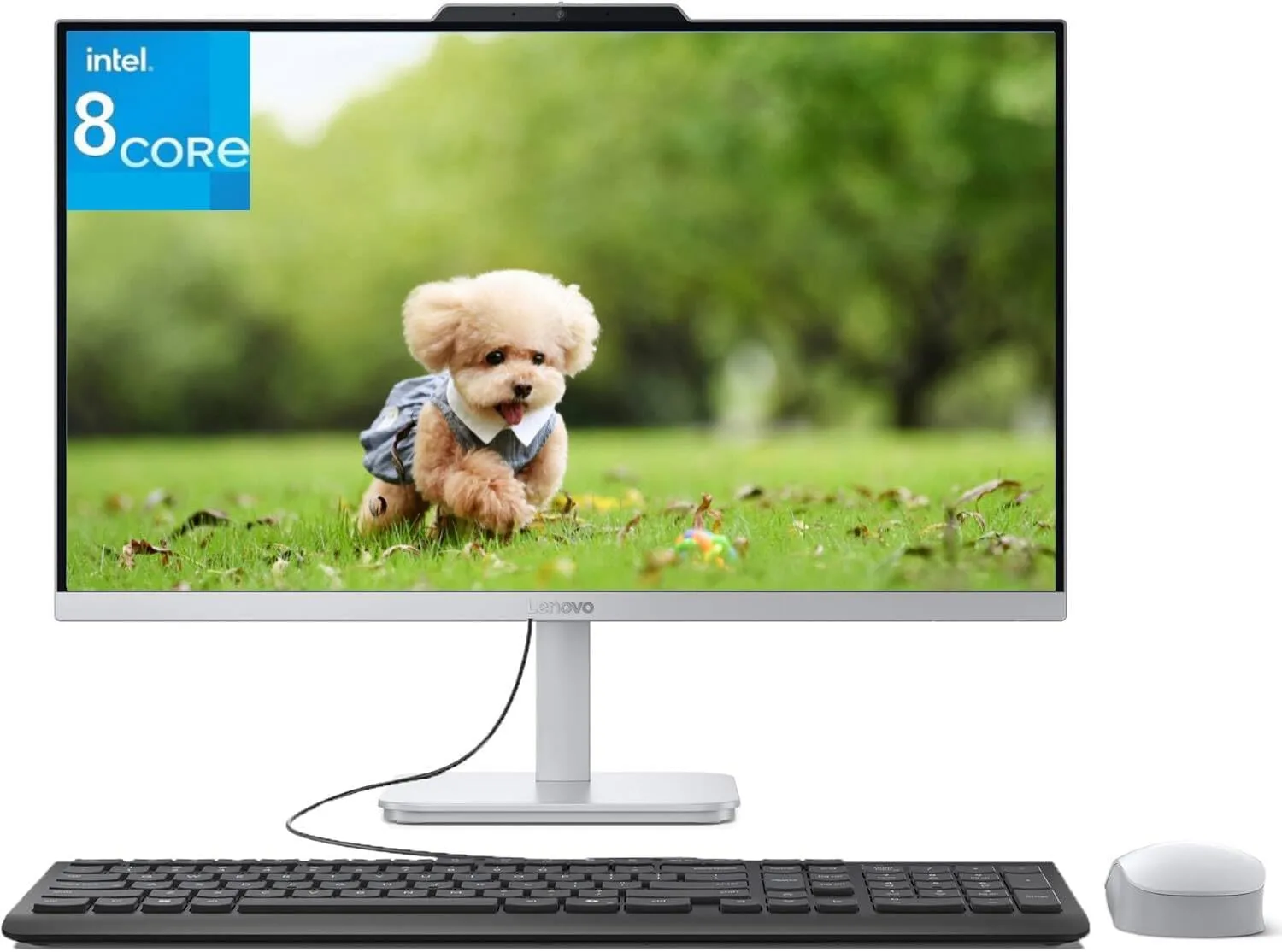 Lenovo 24 All in One Desktop Computer for Home Office Intel 8 Core
