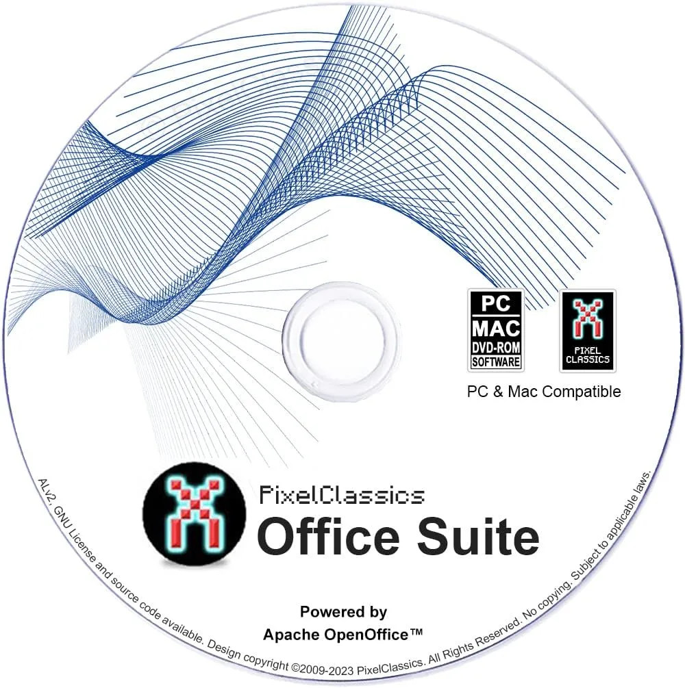 Office Suite 2026 on CD DVD Disc Compatible with