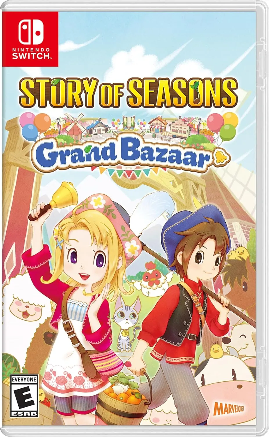 XSEED Games Story of Seasons Grand Bazaar Nintendo Switch