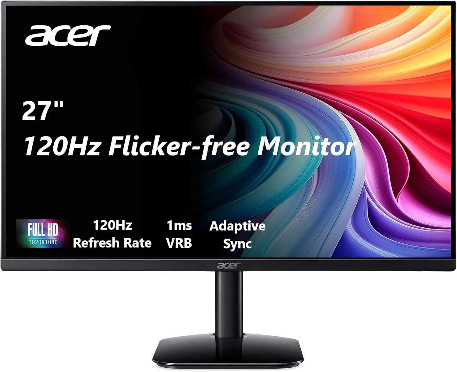 acer 27 Inch Monitor KB272 27 Inch FHD IPS 1920 x