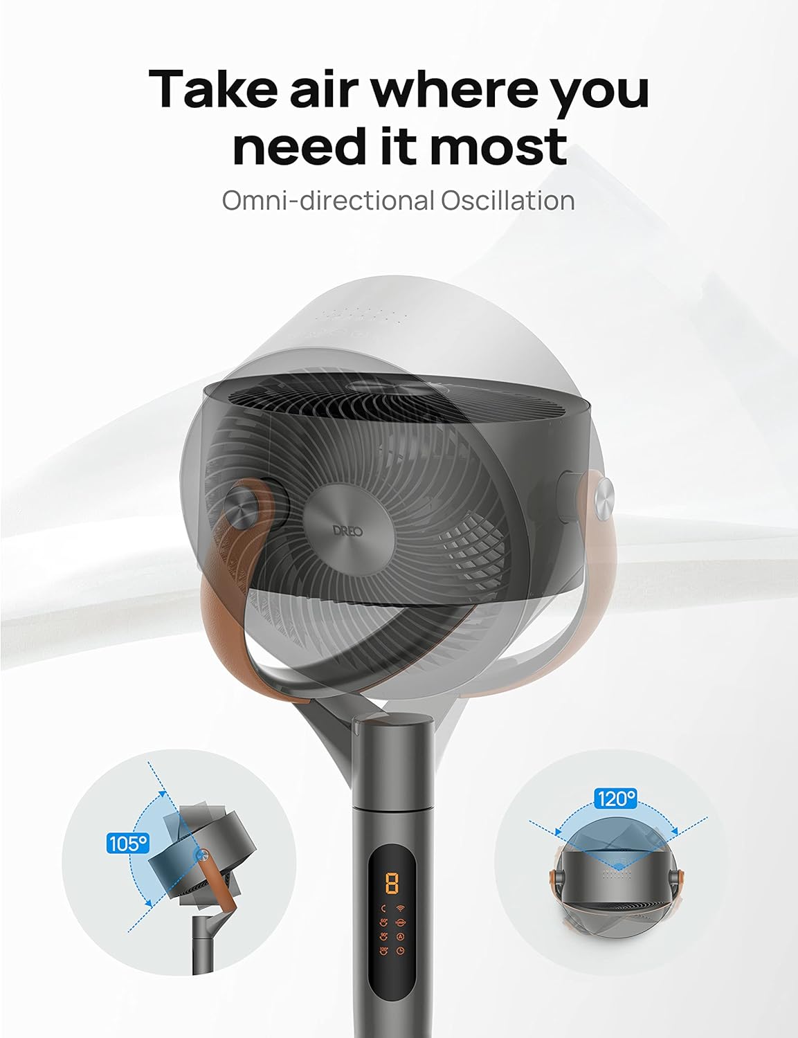 1770803662 823 Dreo Smart Fan for Bedroom 120°105° Omni directional Oscillating Standing Fans.jpg