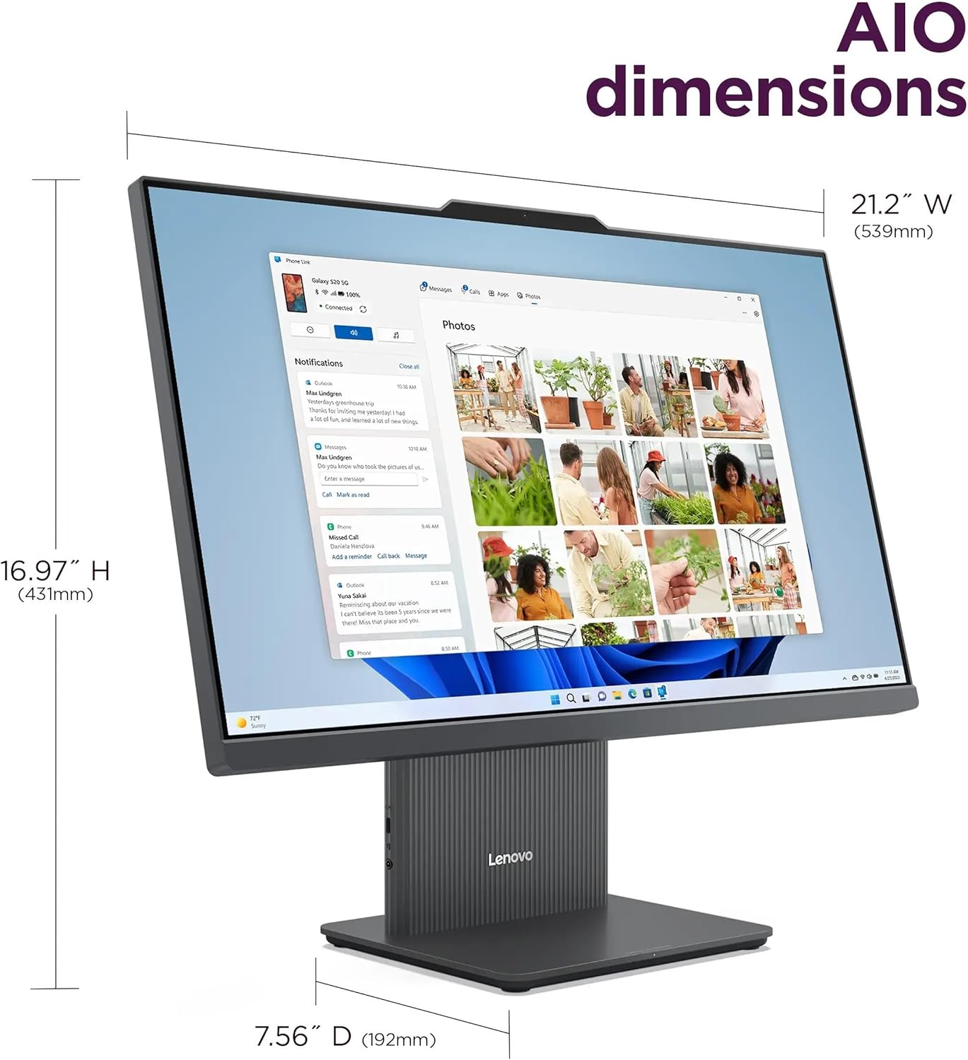 1770848536 196 Lenovo IdeaCentre All in One Desktop Computer 24 FHD Display 6 core AMD.jpg