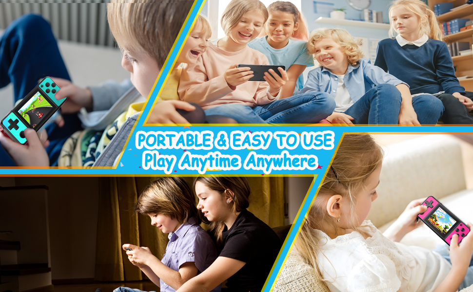 TEBIYOU Portable Travel Games for Kids - Portable &amp;amp; Easy to Use
