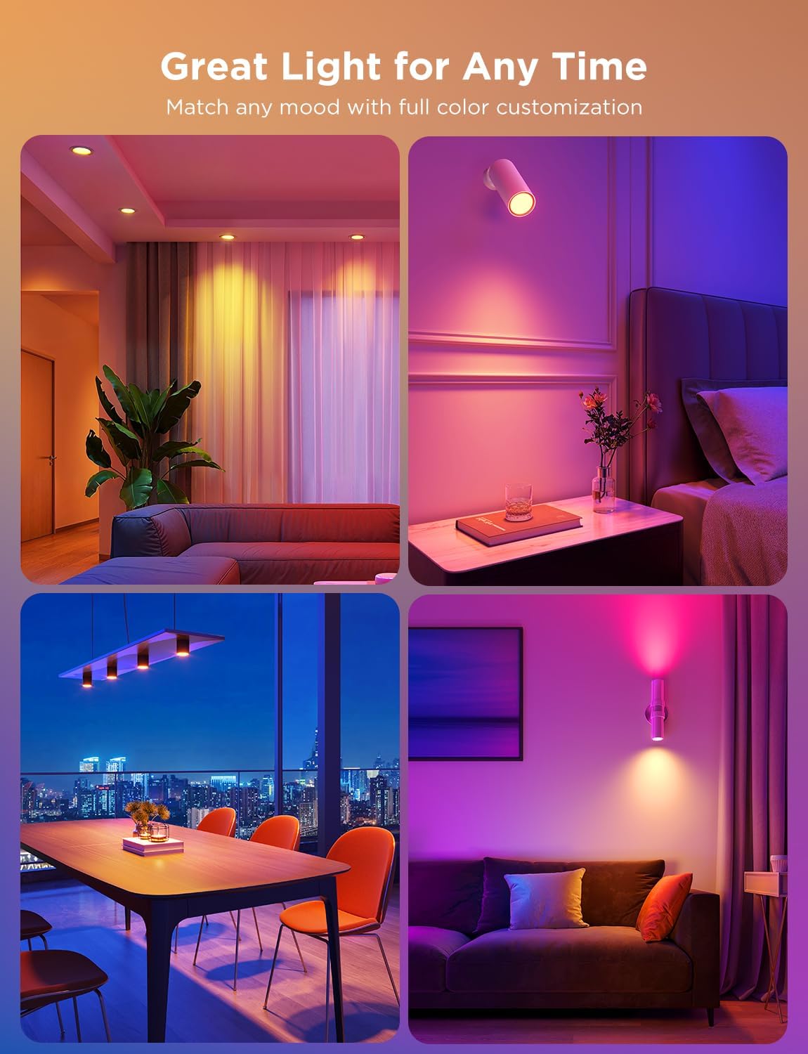 1771204908 533 Govee GU10 Smart Bulb Matter RGBWW Light Bulb Work with.jpg