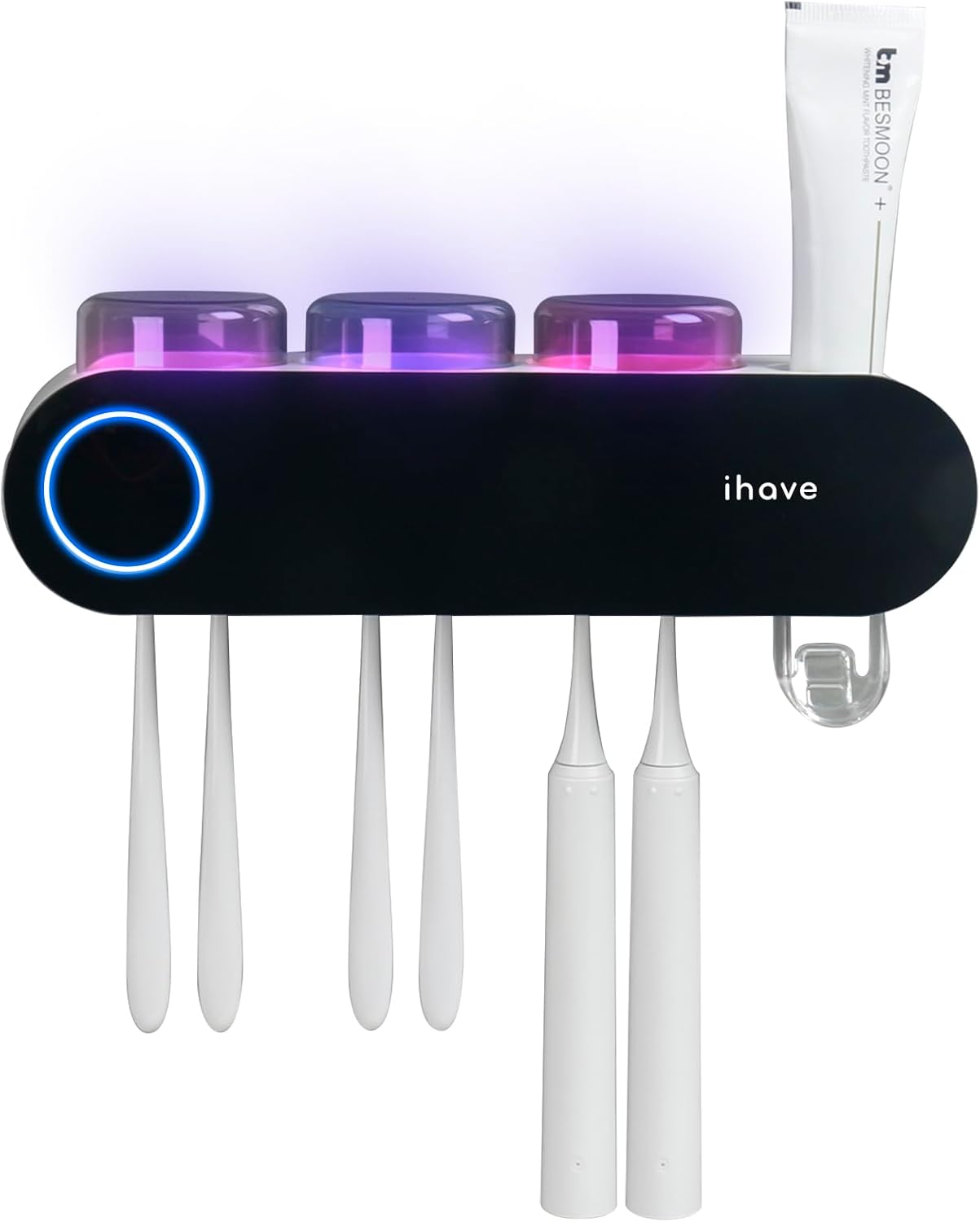 1771256994 509 iHave Wall Mounted Electric Toothbrush Holders with 3 Cups UV.jpg
