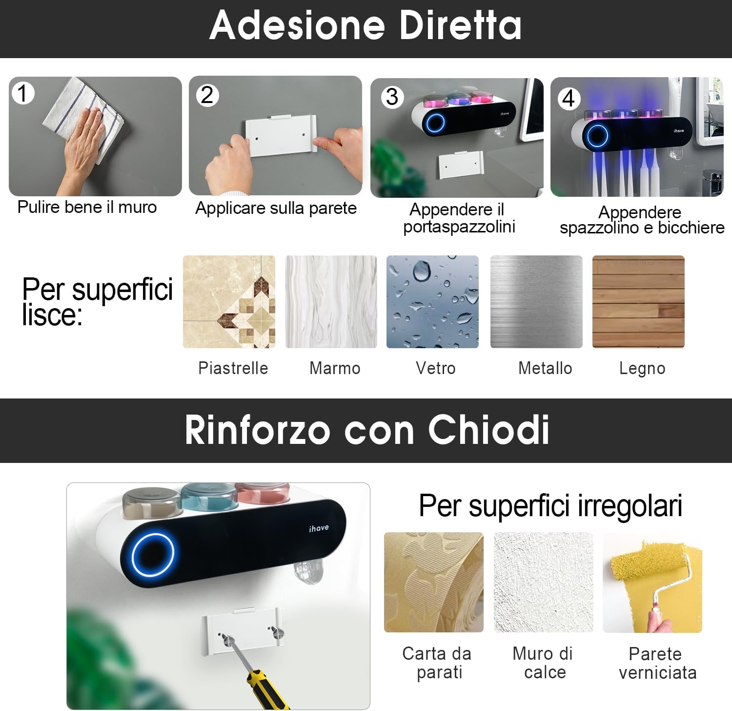 1771256994 862 iHave Wall Mounted Electric Toothbrush Holders with 3 Cups UV.jpg